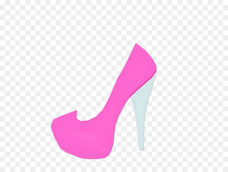 Talon Haut Rose，Chaussure PNG