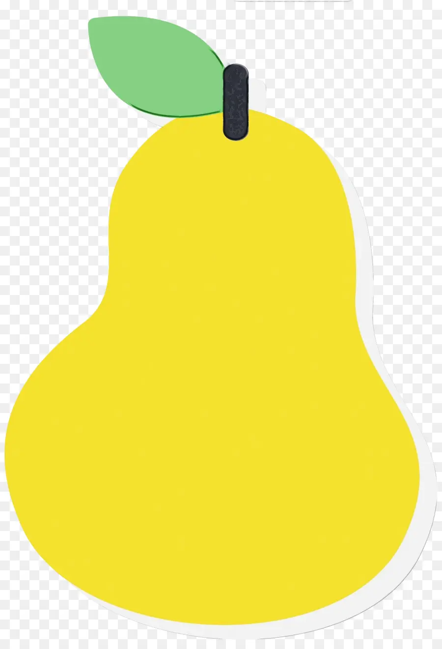 Poire Jaune，Feuille PNG