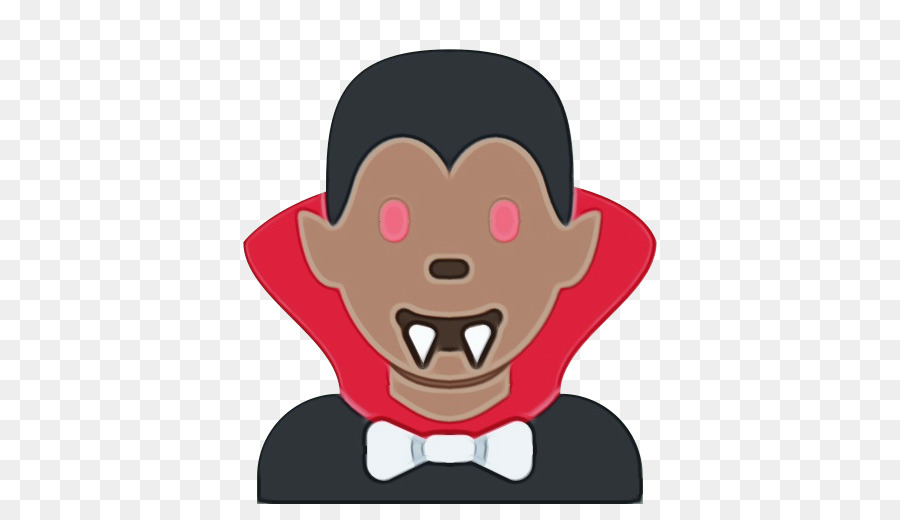 Emoji Vampire，Halloween PNG