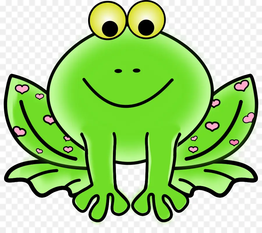 Grenouille De Dessin Animé，Animal PNG