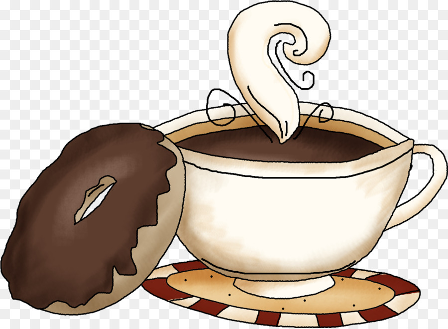 Beignets，Du Café Et Des Beignets PNG