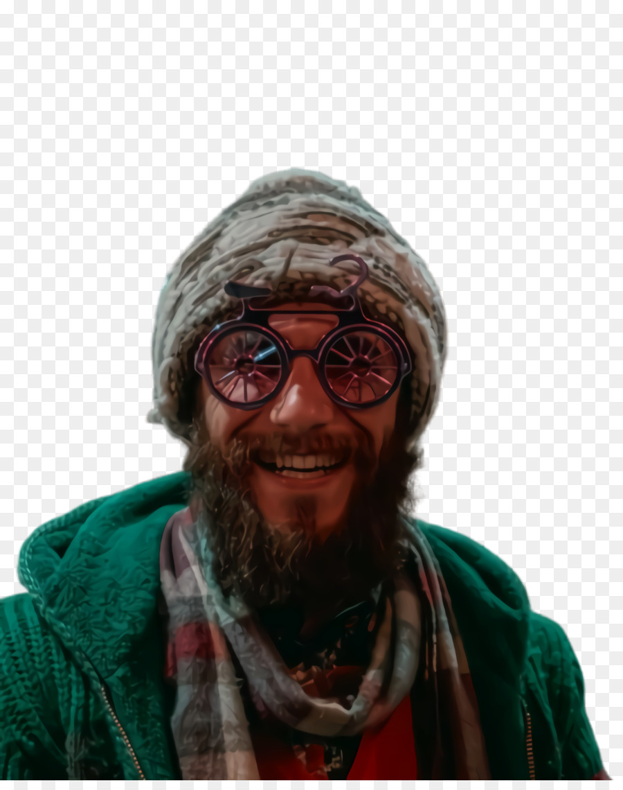 Barbe，Lunettes PNG