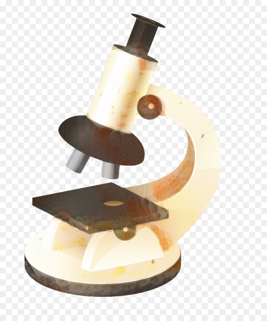 Microscope Noir Et Jaune，Science PNG