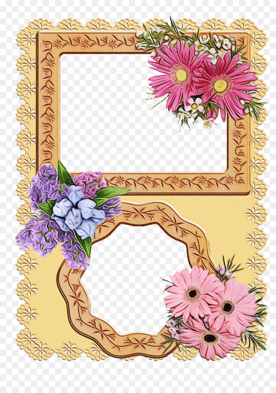 Design Floral，Rectangle M PNG