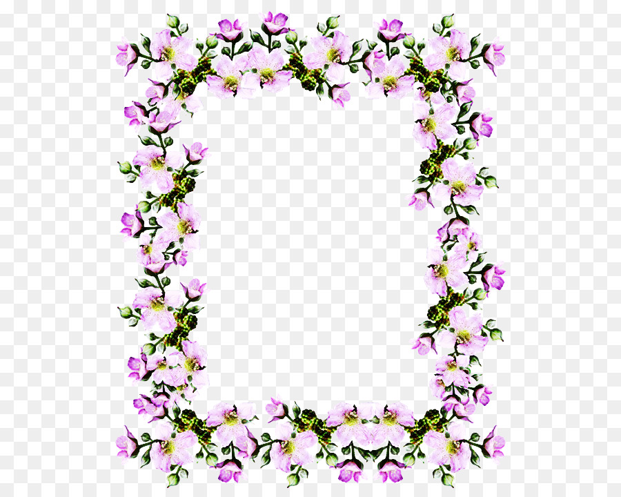 Cadre Floral，Fleurs PNG