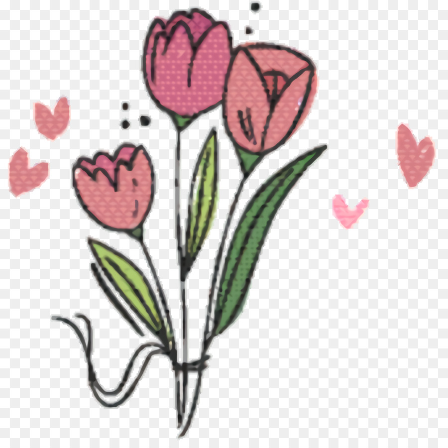 Design Floral，Les Fleurs Coupées PNG