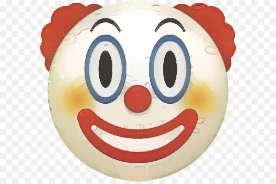 Visage De Clown，Nez Rouge PNG