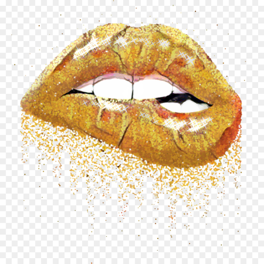 Lèvres Dorées，Bouche PNG