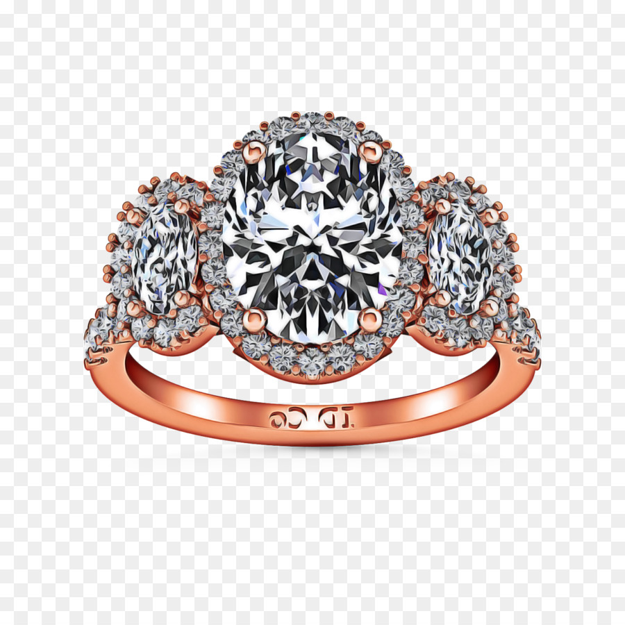 Bague Diamant，Or PNG