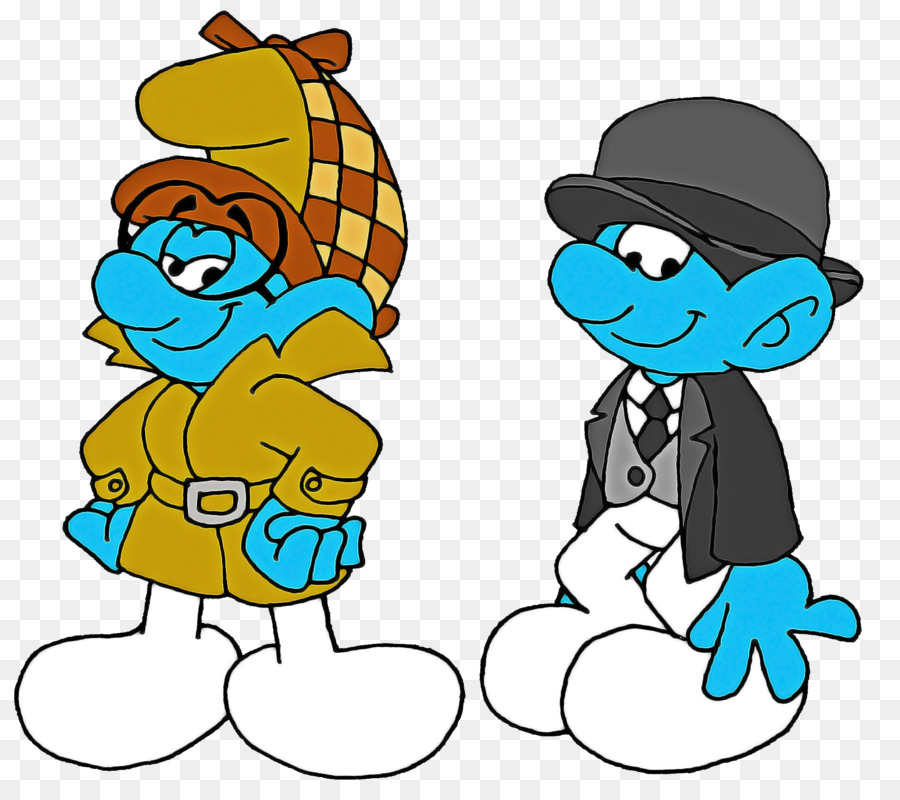 Schtroumpfs，Bleu PNG