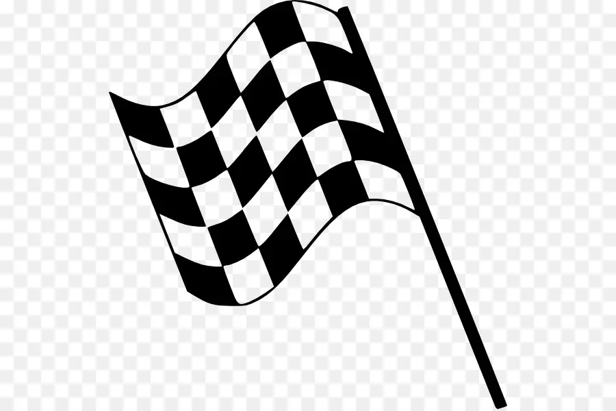 Drapeau à Damier，Course PNG