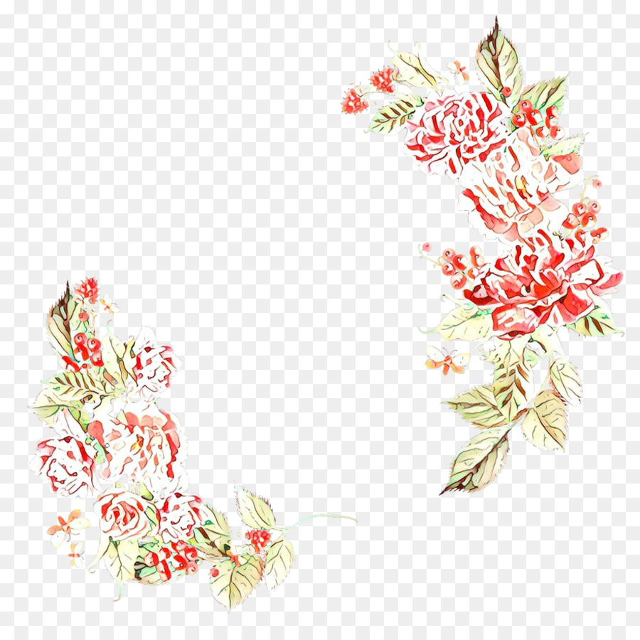 Design Floral，Ornement De Noël PNG