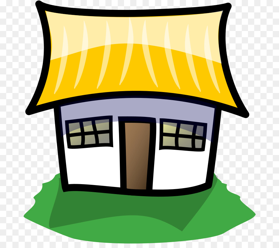 Petite Maison Mignonne De Griffonnage，Dessin Animé PNG