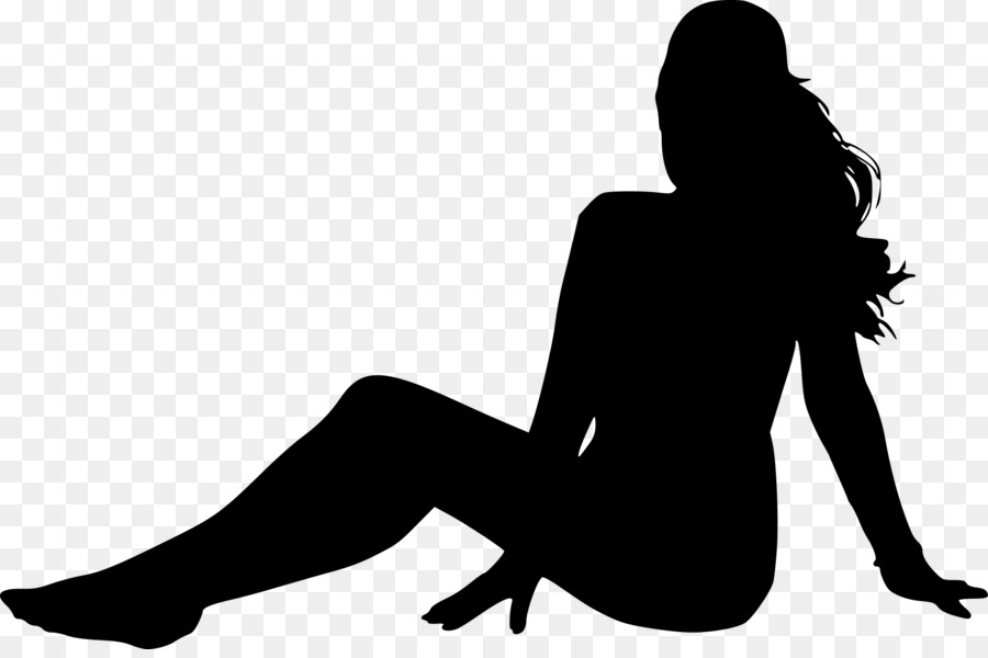 Femme Silhouette，Femelle PNG