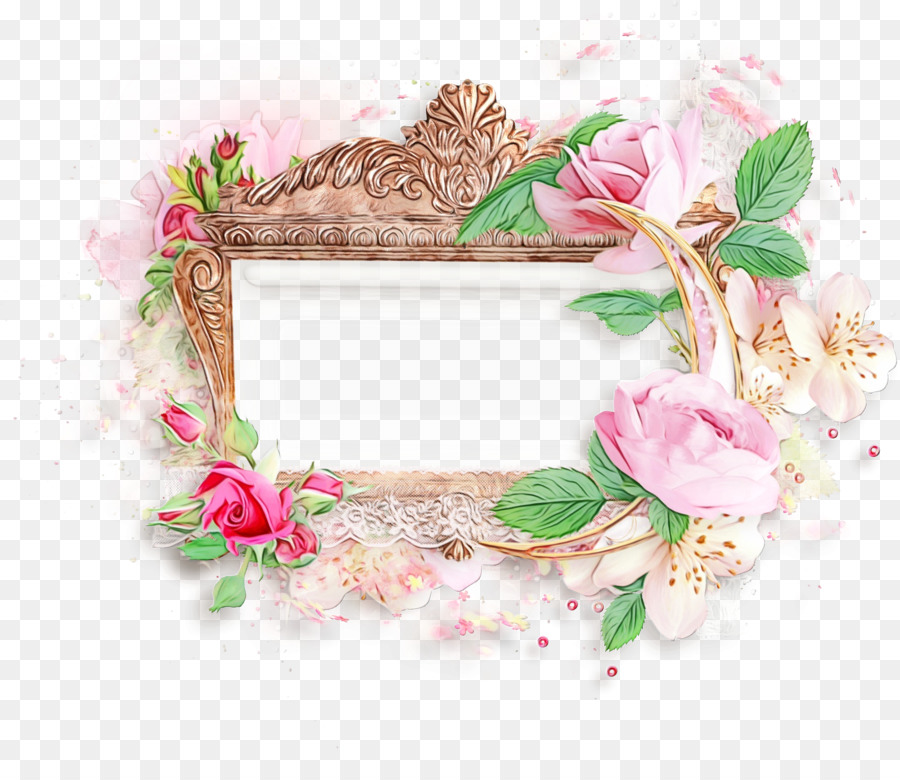 Cadre Floral，Fleurs PNG