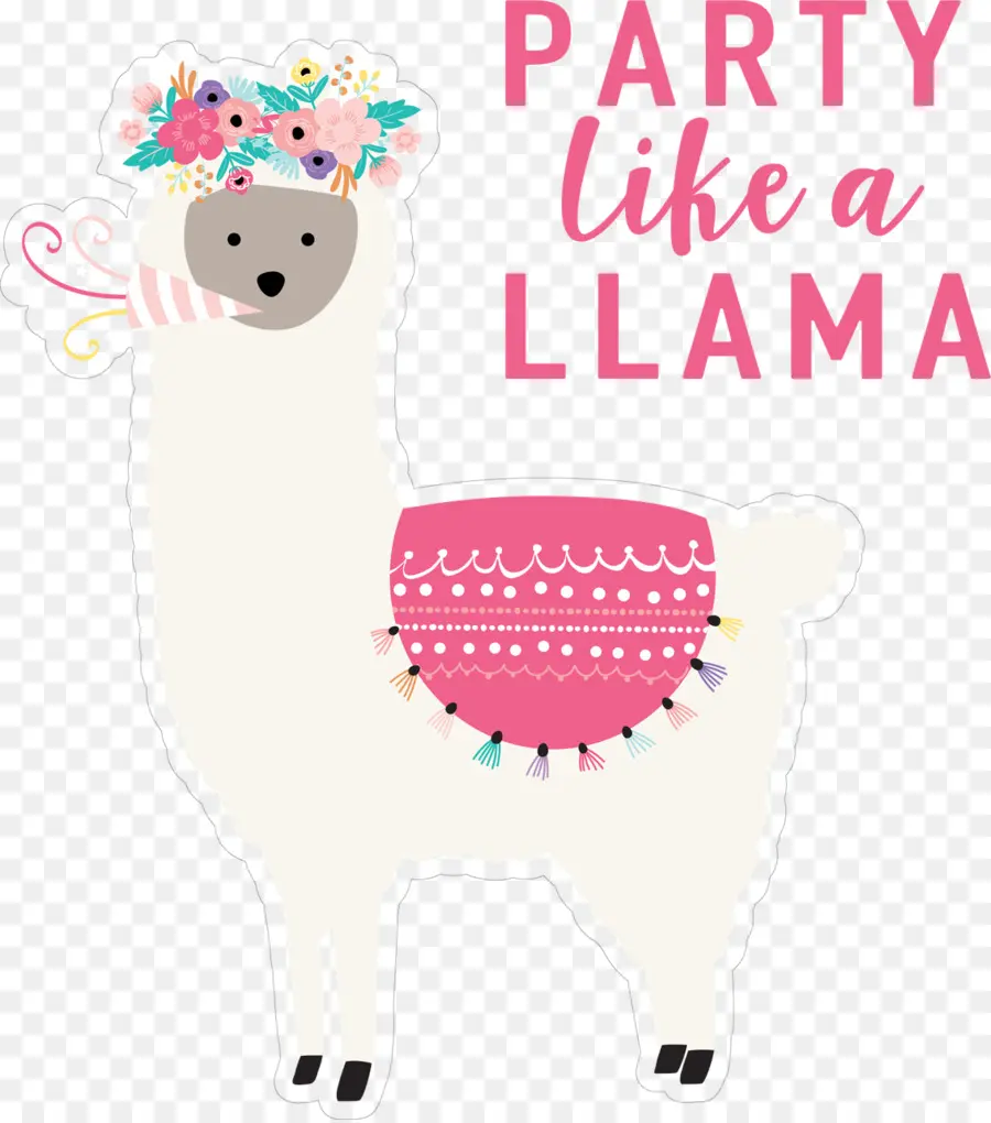 Lama，Faire La Fête PNG