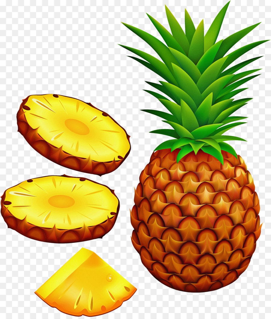 Fruits Tropicaux，Ananas PNG