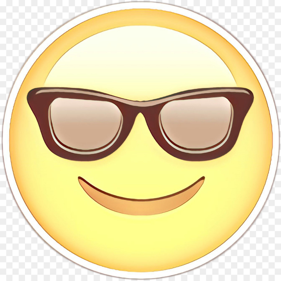 Visage Souriant Avec Des Lunettes De Soleil，Sourire PNG