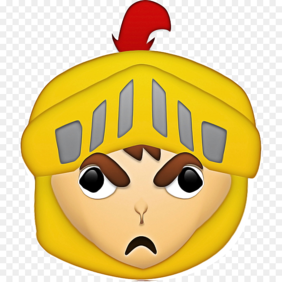 Chevalier Emoji，Casque PNG