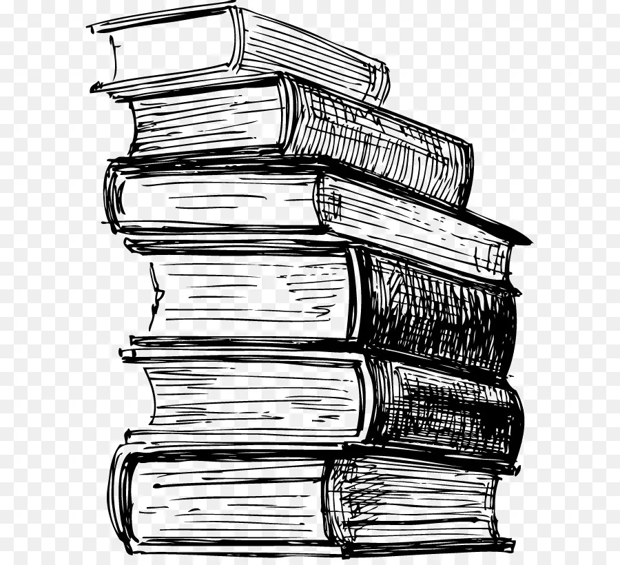 Pile De Livres，En Lisant PNG