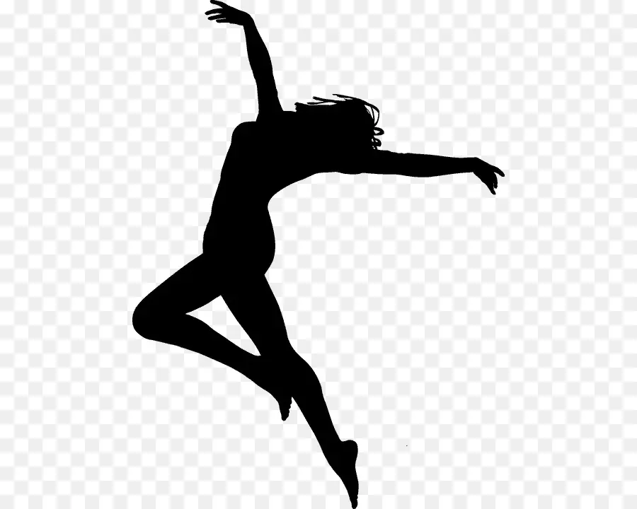 Silhouette De Danseur，Ballet PNG