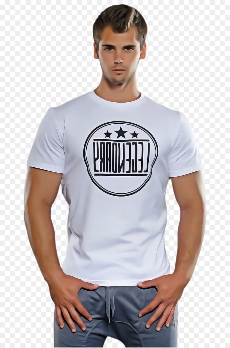 Tshirt，Manche PNG