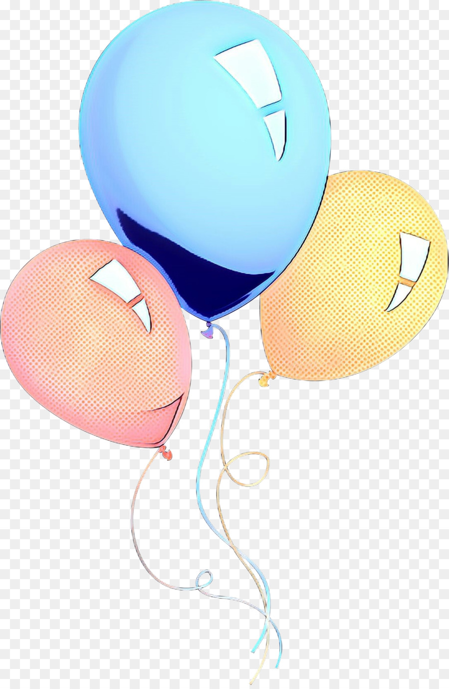 Ballons Colorés，Faire La Fête PNG