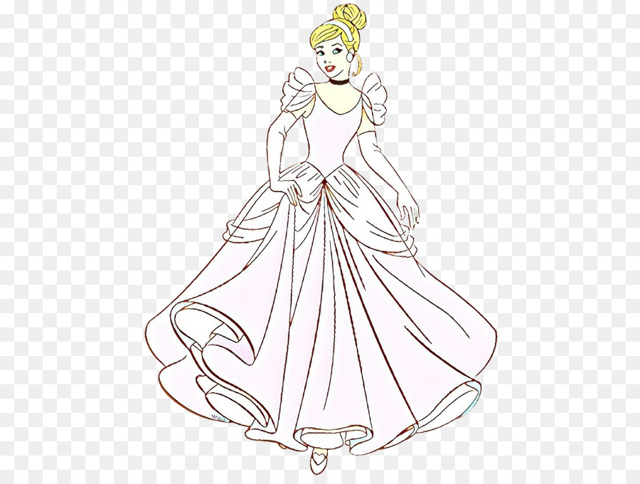 Cendrillon En Robe Bleue，Conte De Fées PNG