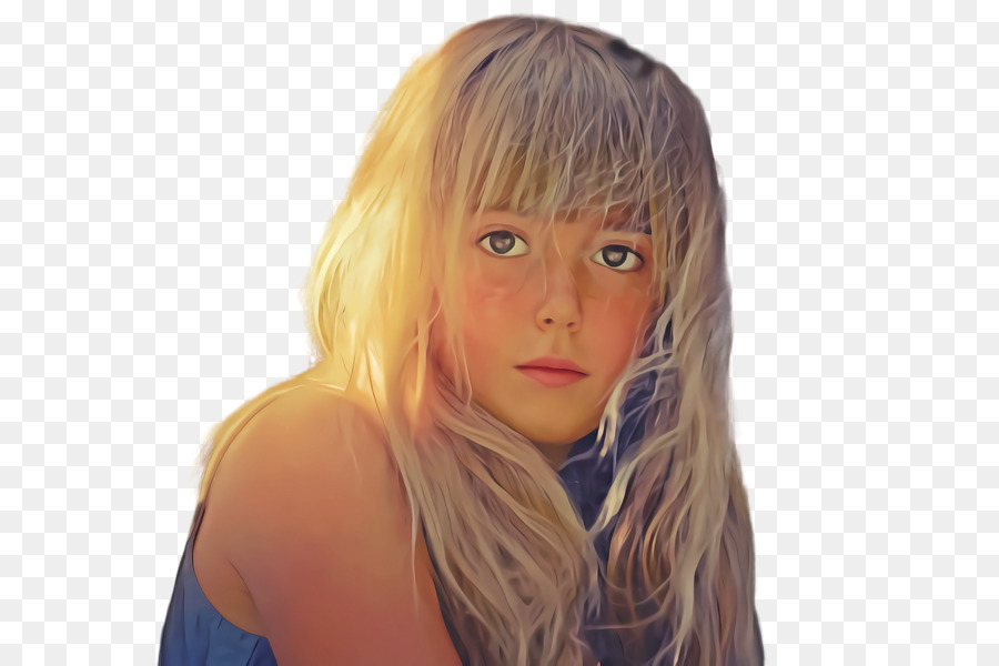 Blonde，Cheveux PNG