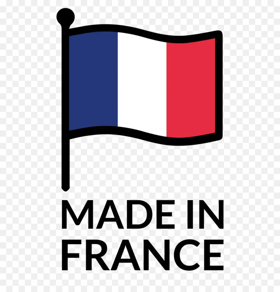 Fabriqué En France，Étiquette PNG