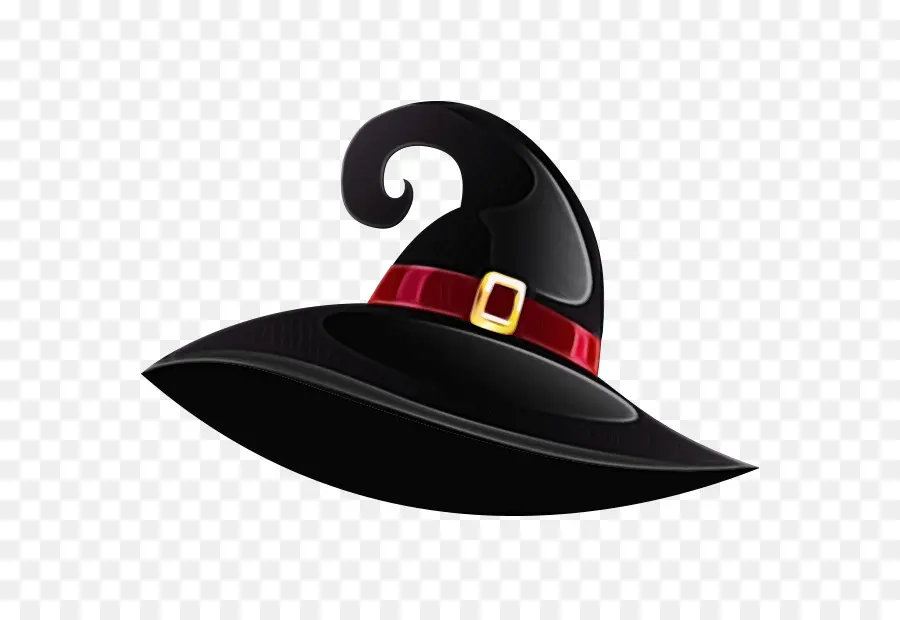 Chapeau De Sorcière，Noir PNG