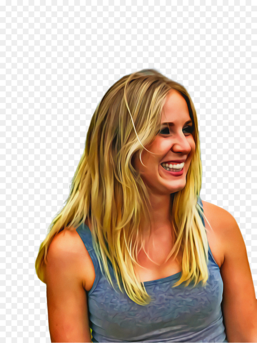 Blonde，Cheveux PNG