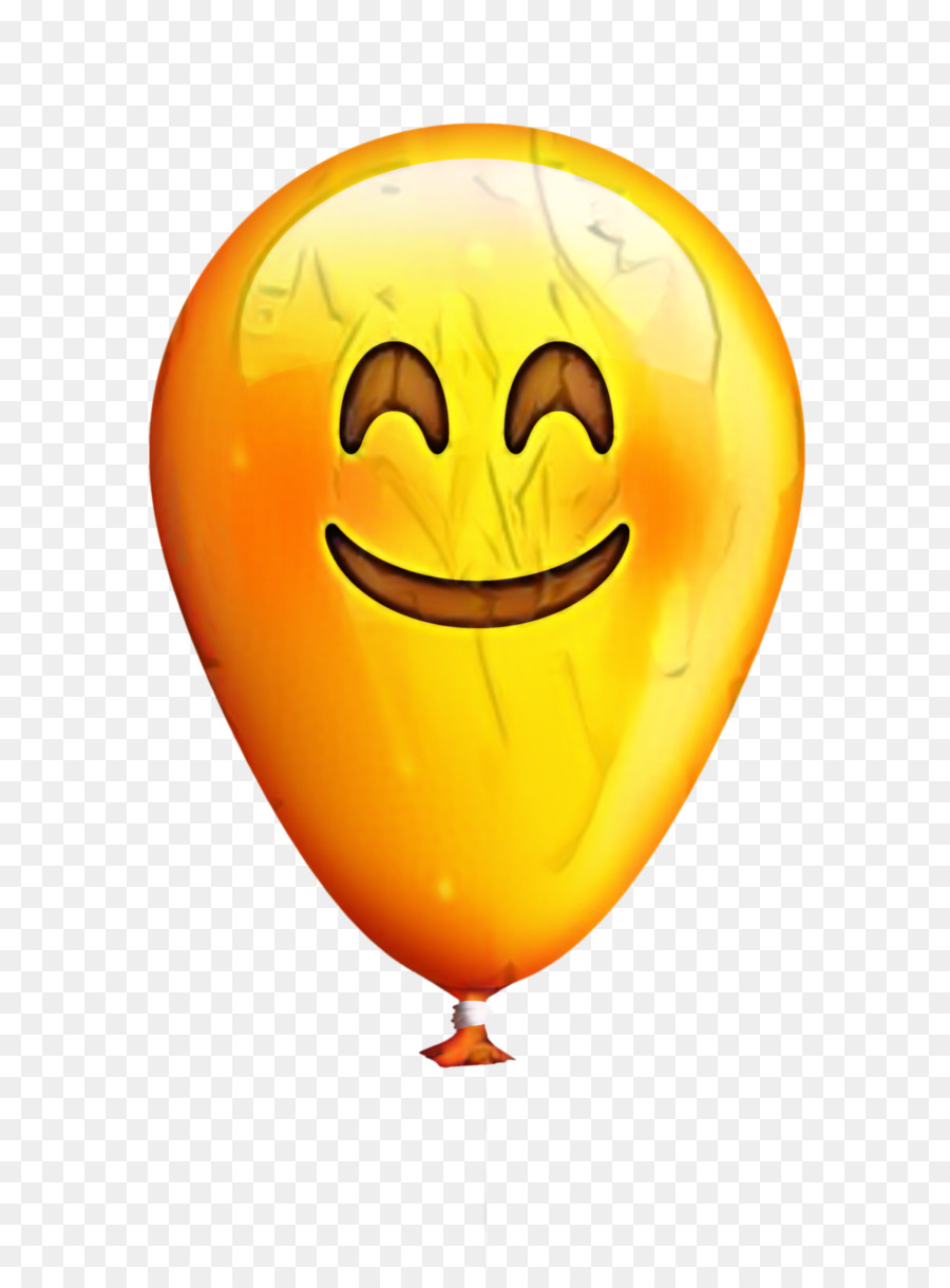 Ballon Souriant，Jaune PNG