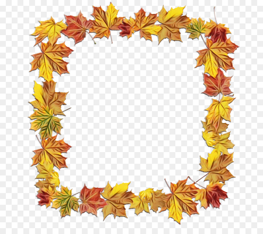 Couronne D'automne，Feuilles PNG