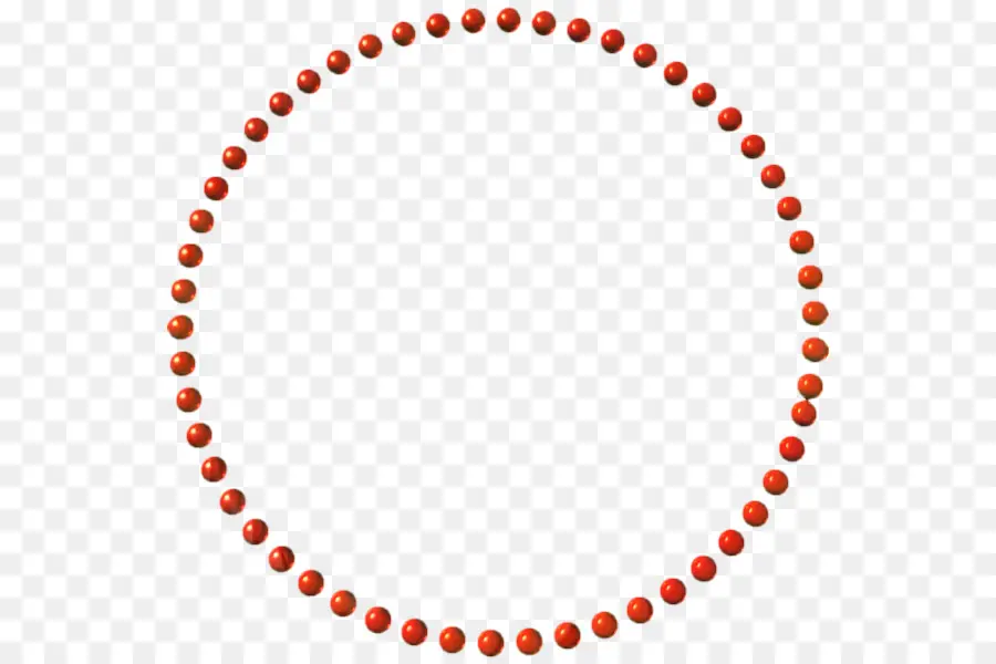 Perles Oranges，Cercle PNG