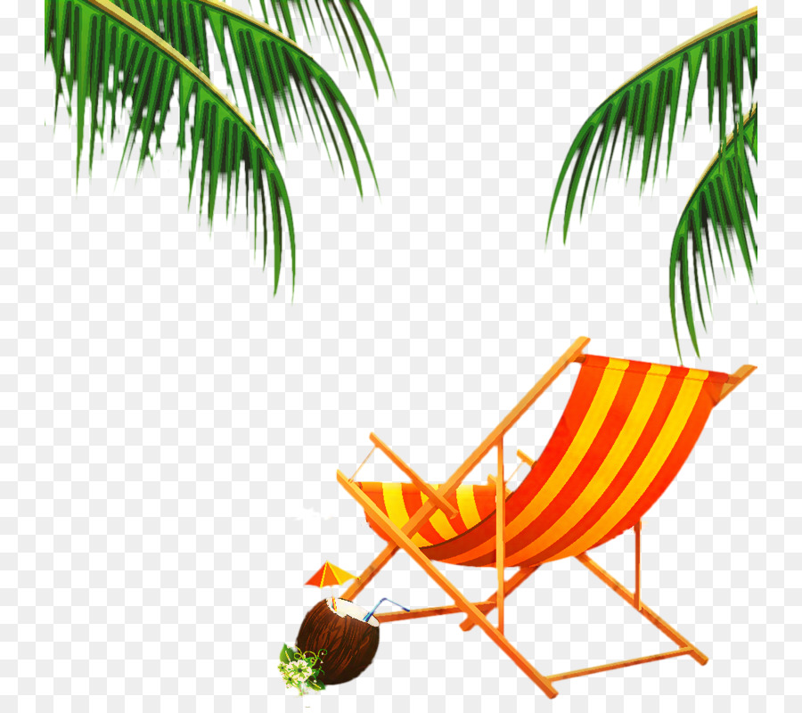 Chaise De Plage，Relaxation PNG