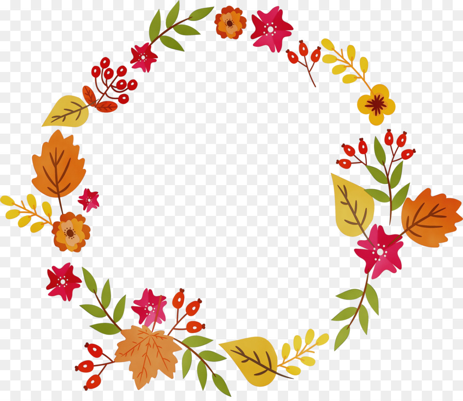 Couronne Florale，Fleurs PNG