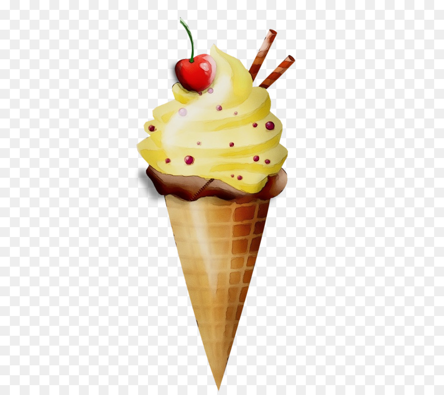 Cornet De Glace，Dessert PNG