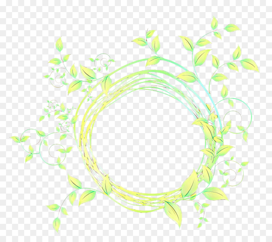 Cercle Vert，Feuilles PNG