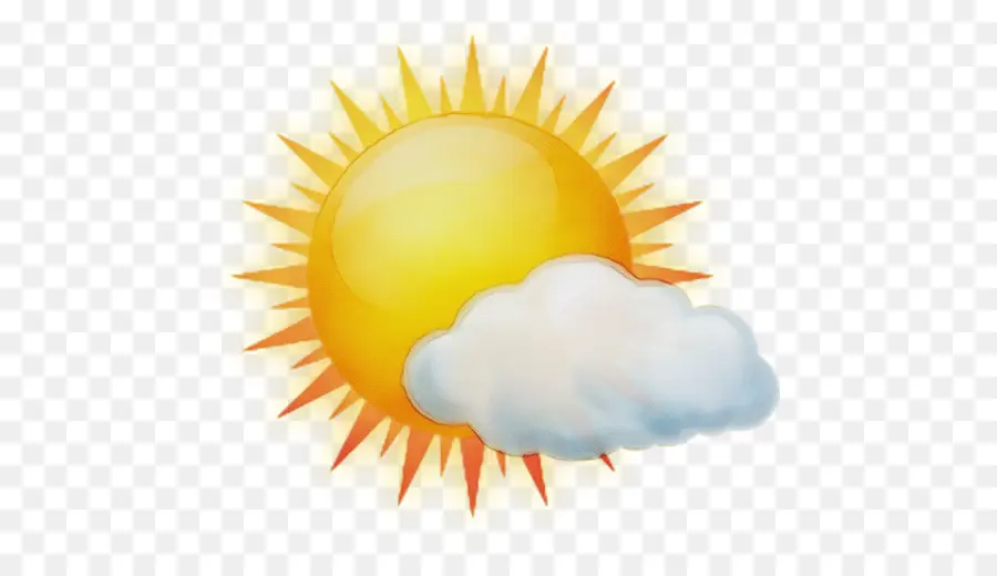 Soleil Et Nuages，Ciel PNG