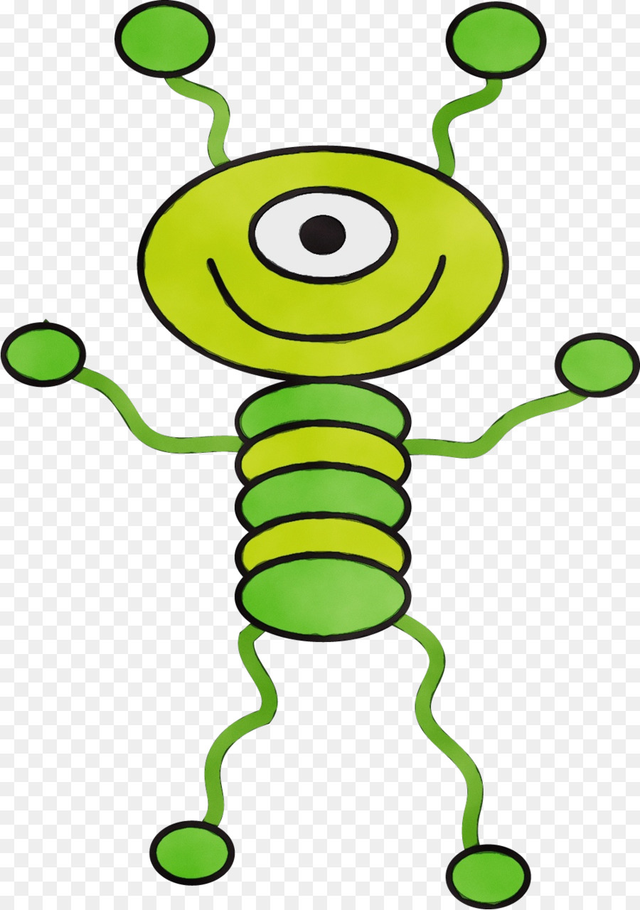 Extraterrestre Vert，Dessin Animé PNG