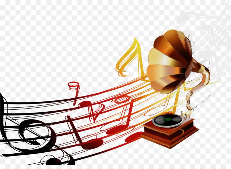 Gramophone，Musique PNG