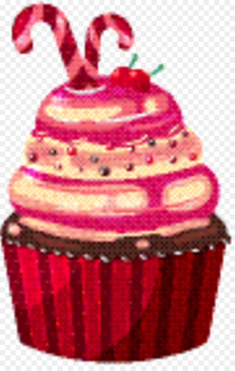 Cupcake，Crème Au Beurre PNG