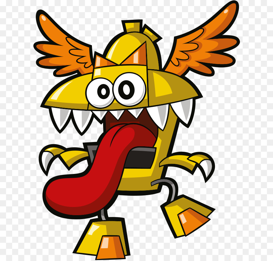 Monstre Jaune，Monstre PNG