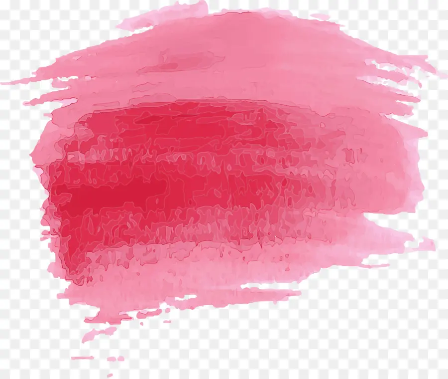 Coup De Pinceau Rose，Peinture PNG