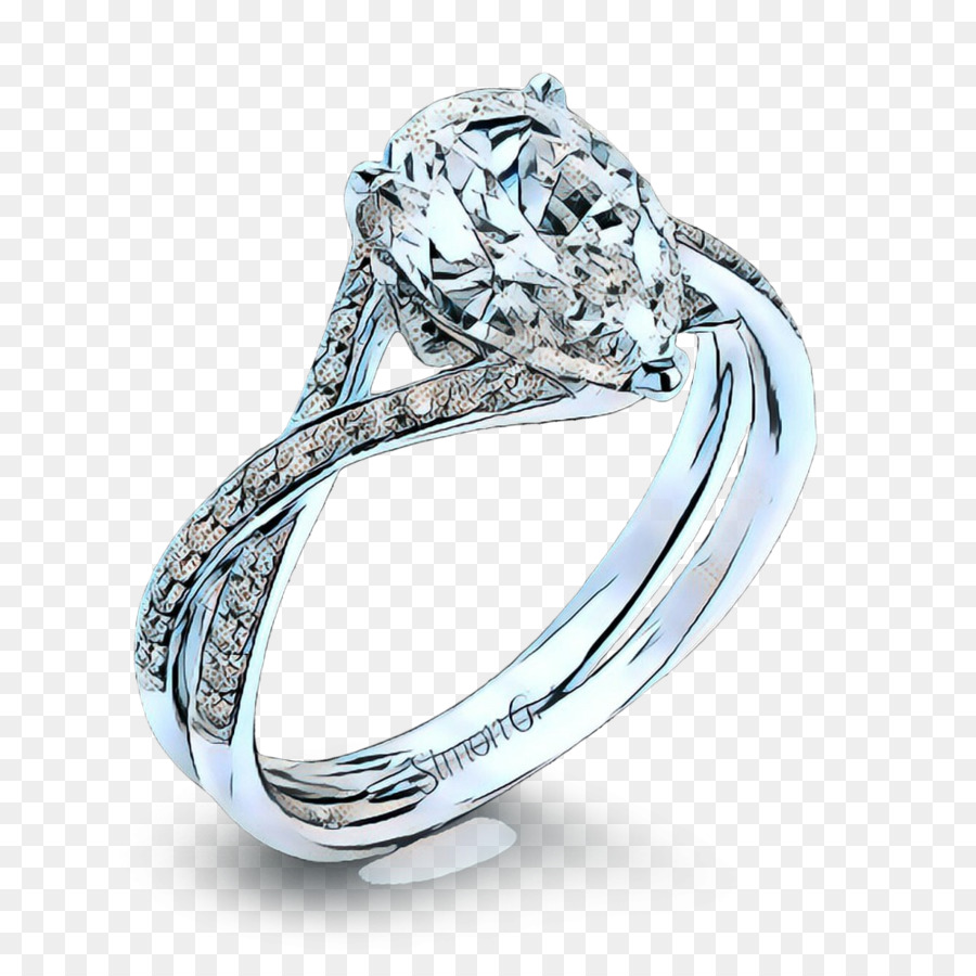 Bague Diamant，Fiançailles PNG