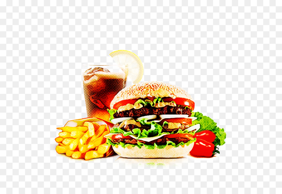 Hamburger，Frites PNG