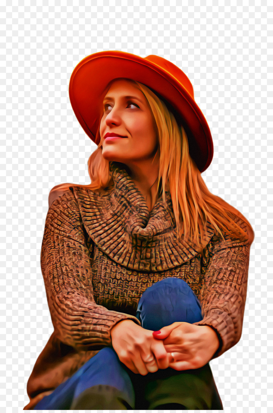 Femme Au Chapeau，Chapeau PNG