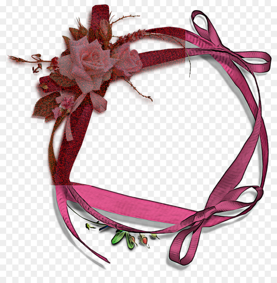 Cadre Floral Rose，Fleurs PNG