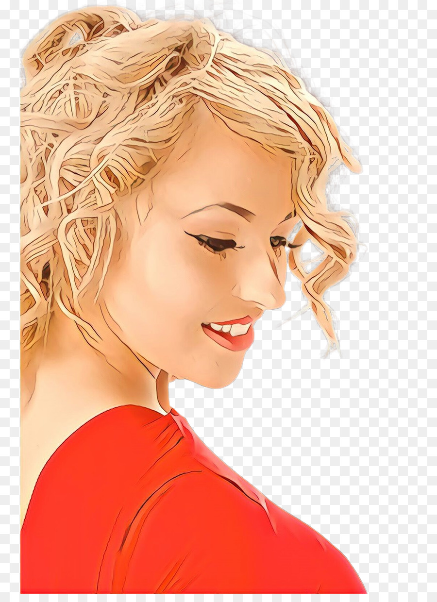 Cheveux，Blonde PNG